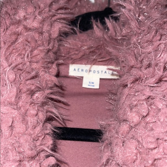 Aeropostale Pink Teddy Jackets - Picture 4 of 6